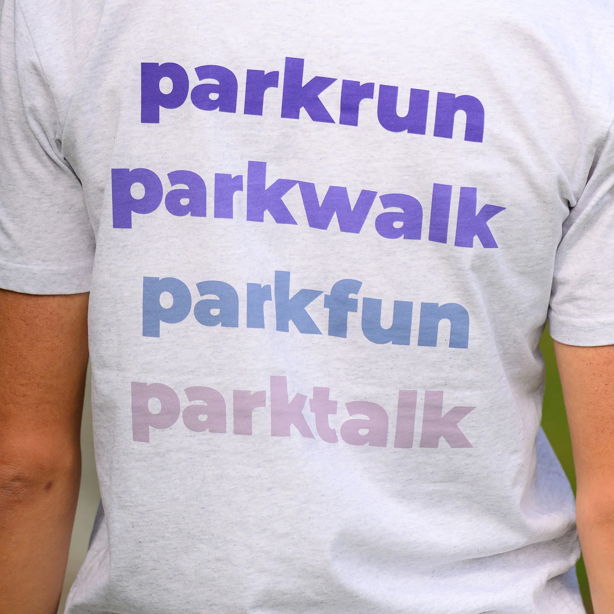 Men's parkrun parkwalk parkfun parktalk - Cotton T-Shirt - Image 5