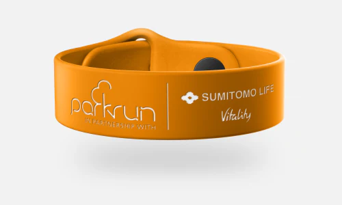 parkrun Japan リストバンド