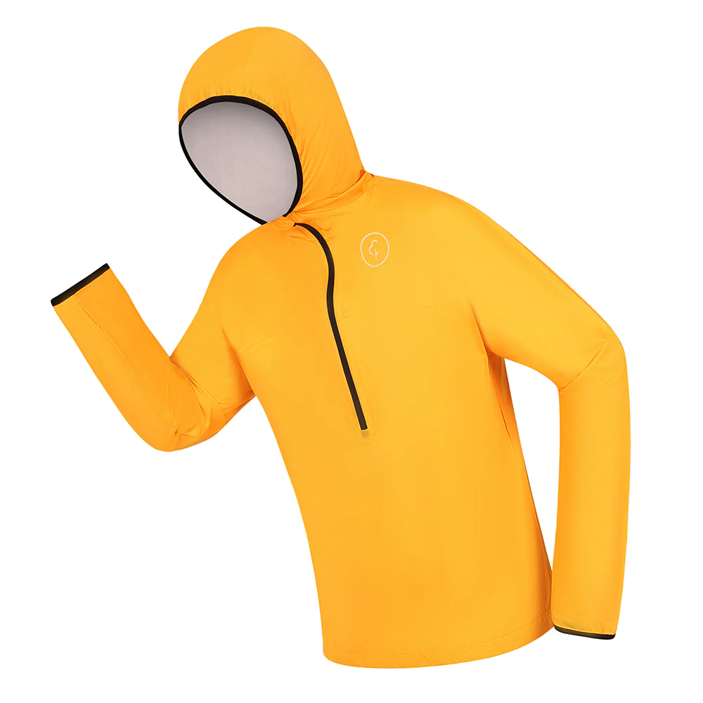 parkrun Men's Waterproof 1/2 Zip Jacket - Image 3