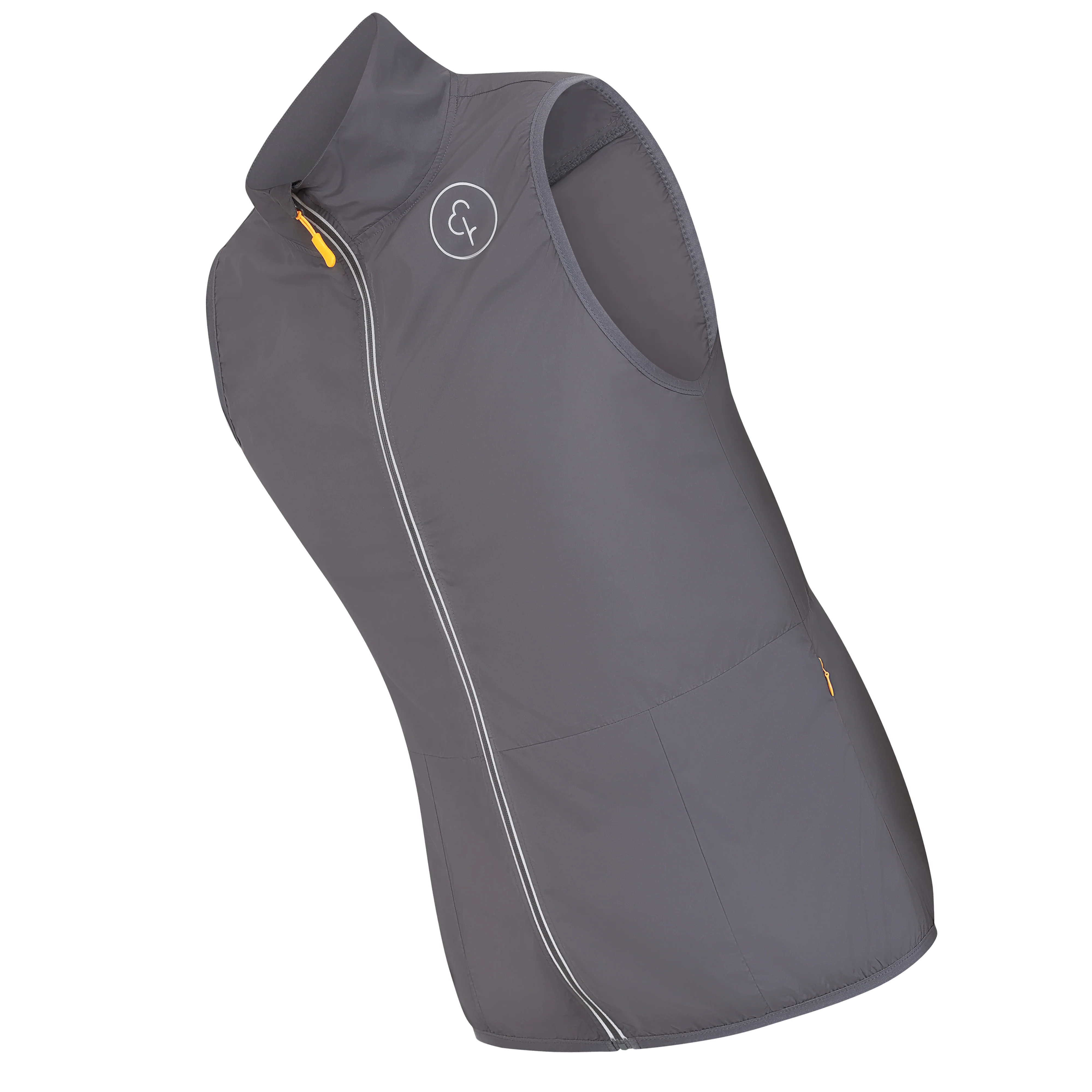 parkrun Men's Windproof Reflective Gilet - Image 3