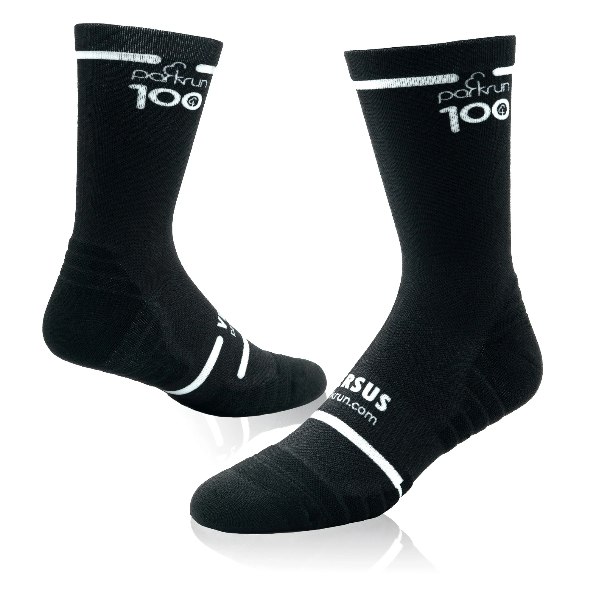 parkrun Milestone 100 Walk/Run Socks