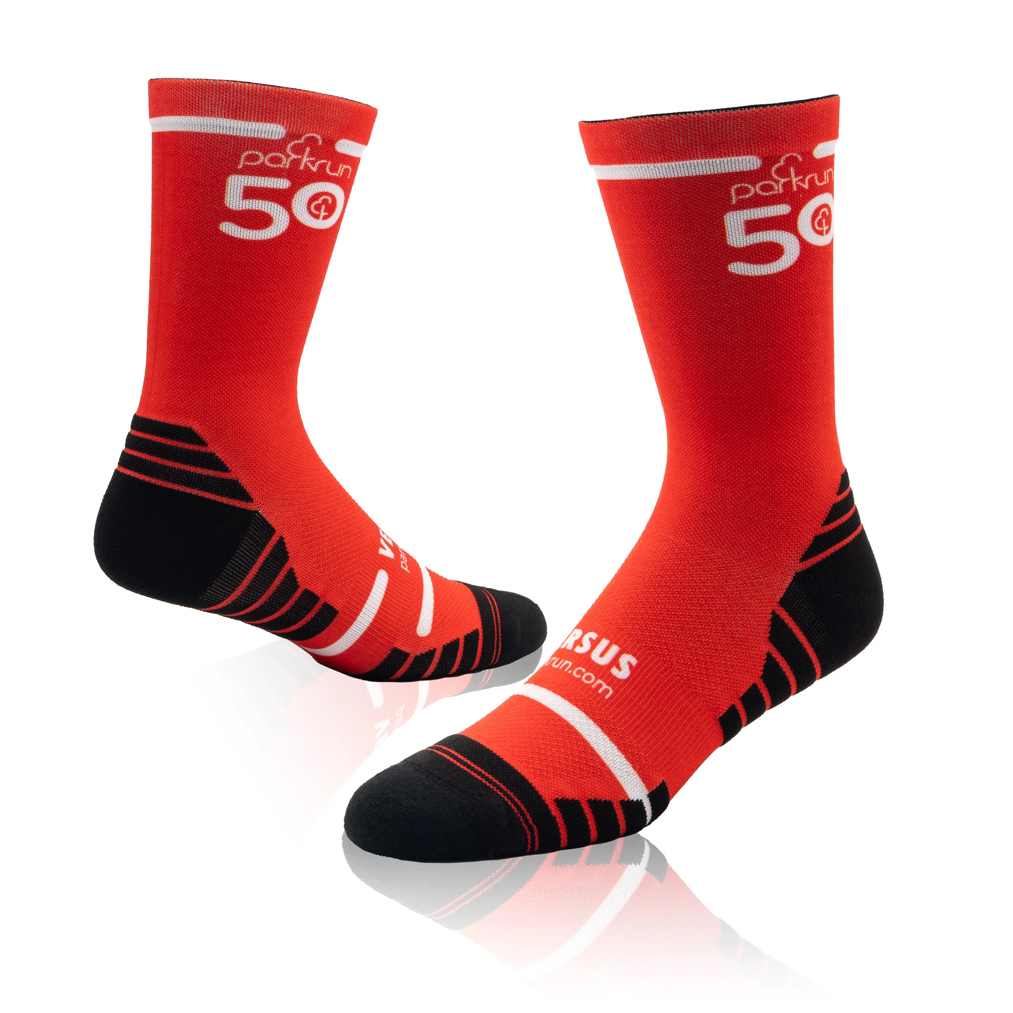 parkrun Milestone 50 Walk/Run Socks