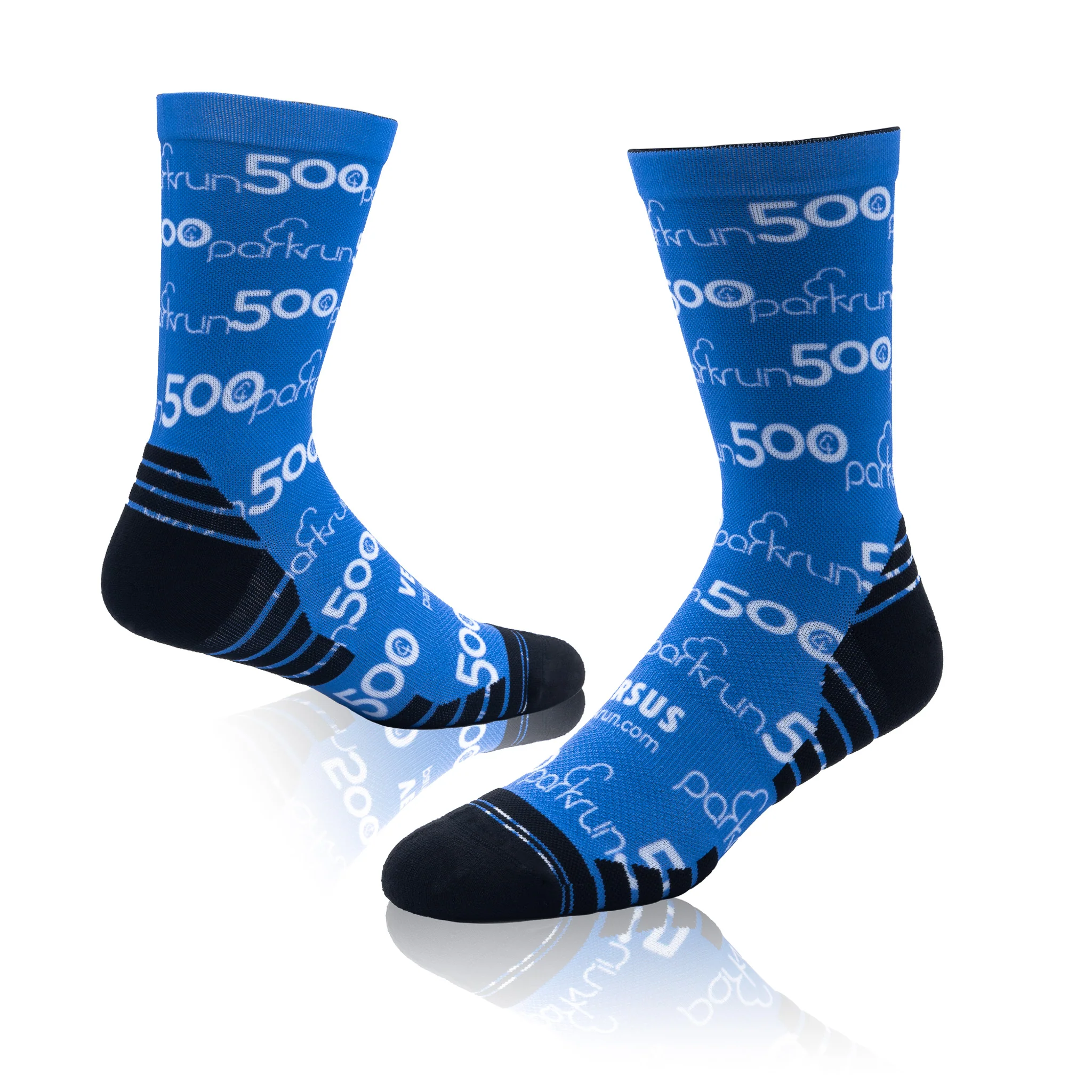 parkrun Milestone 500 Walk/Run Socks - Image 3