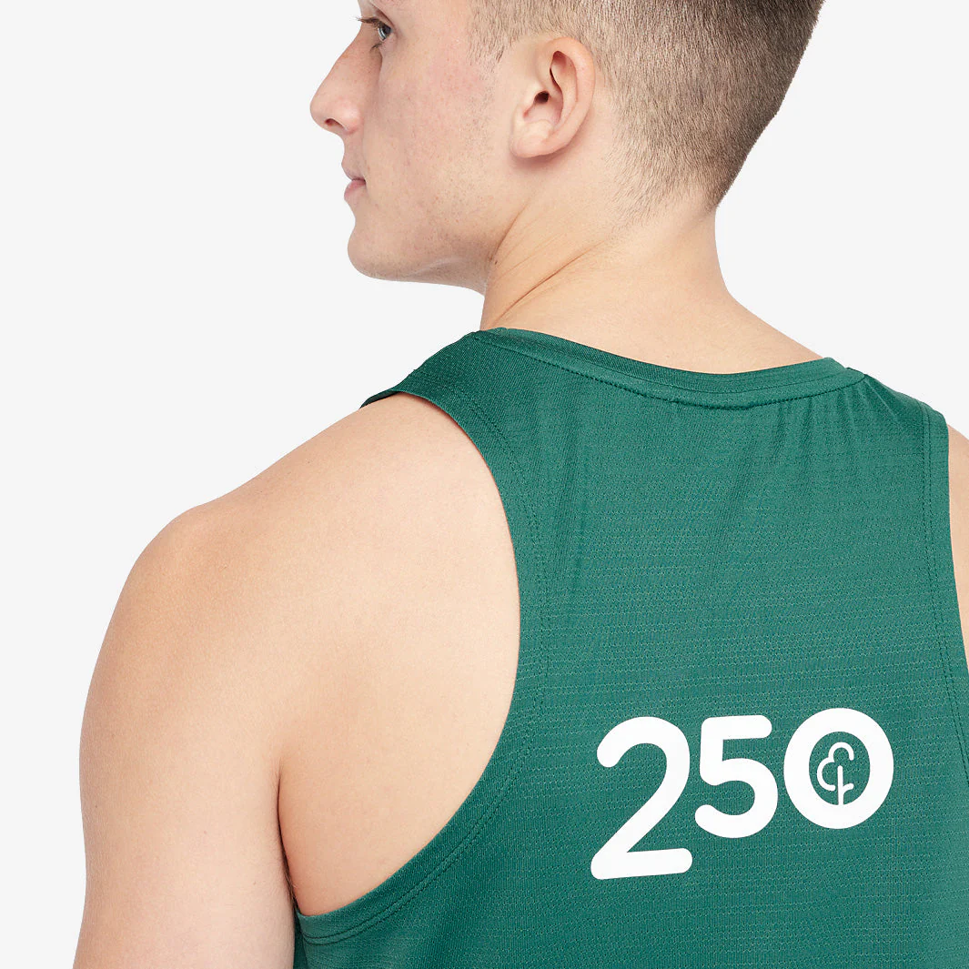 parkrun Milestone Men's Singlet 250 - Green - Image 3