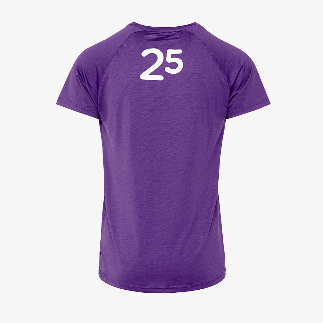 parkrun Milestone Men's T-Shirt 25 - Purple