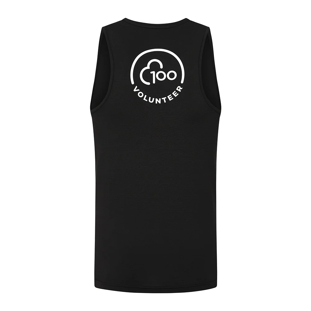 parkrun Milestone Men's Volunteer Singlet 100