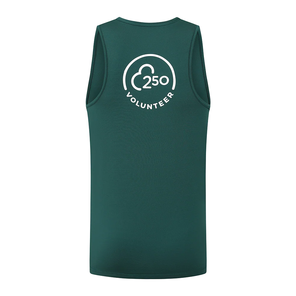 parkrun Milestone Men's Volunteer Singlet 250