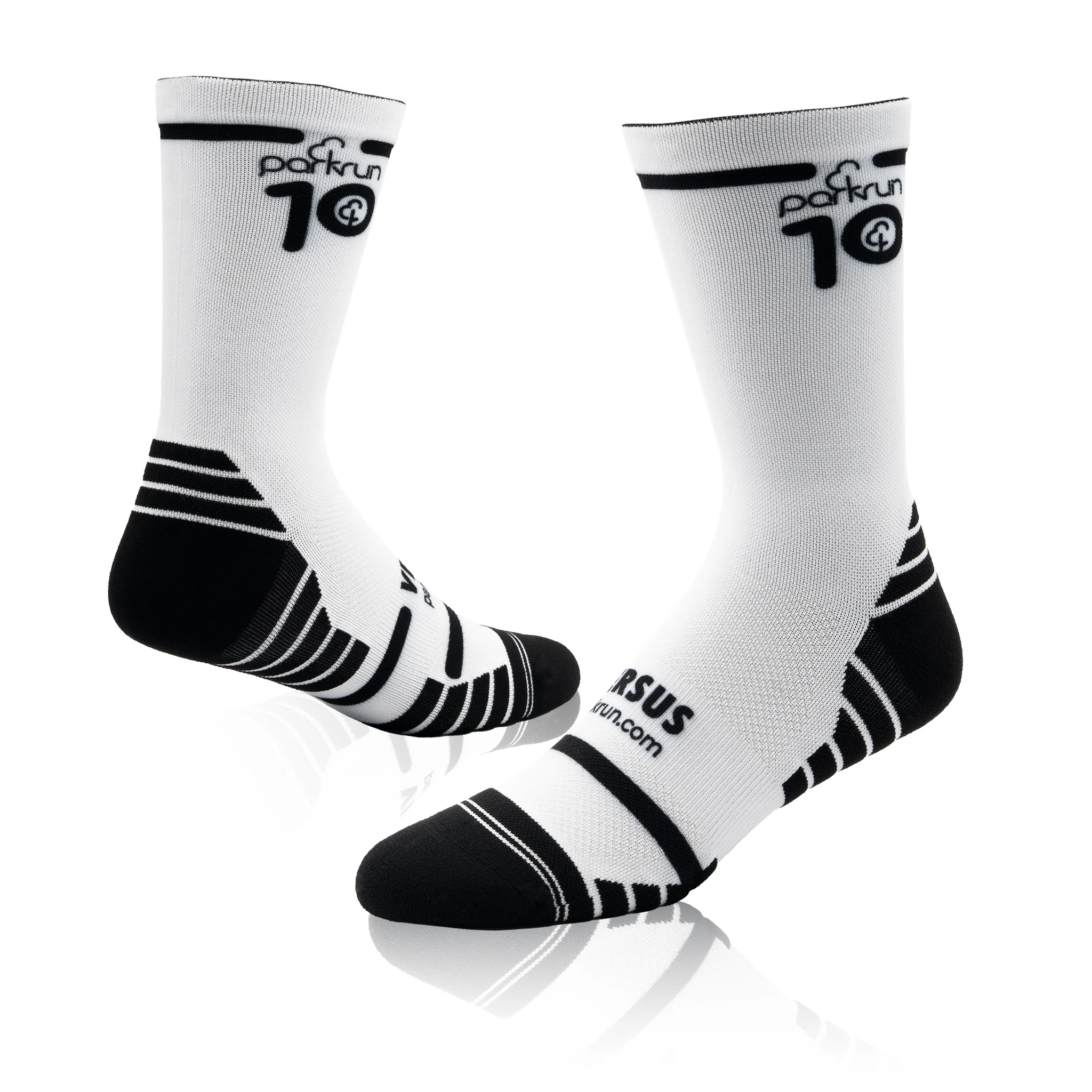 parkrun Milestone 10 Walk/Run Socks