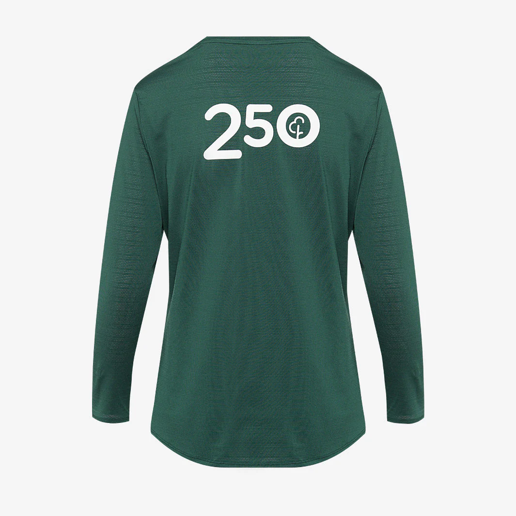 parkrun Milestone Women's Long Sleeve Shirt 250 - Green