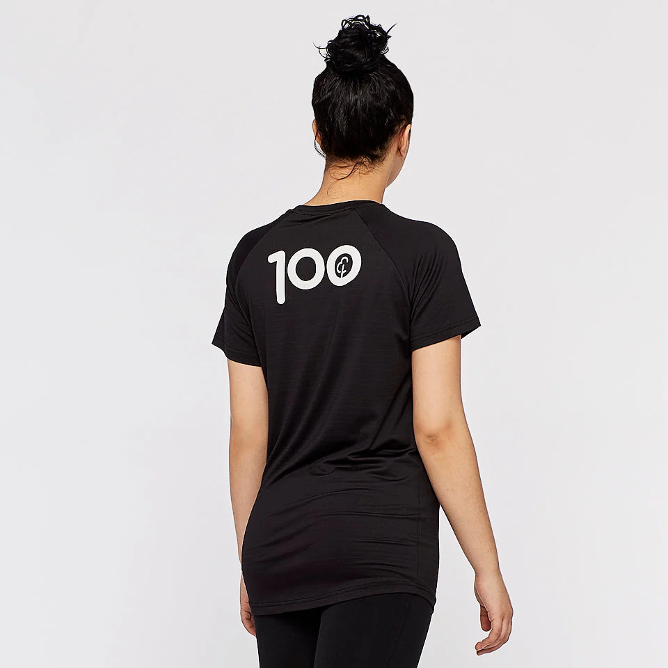 parkrun Milestone Women's T-Shirt 100 - Black - Image 4