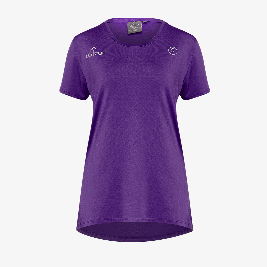 parkrun Milestone Women's T-Shirt 25 - Purple - Image 2