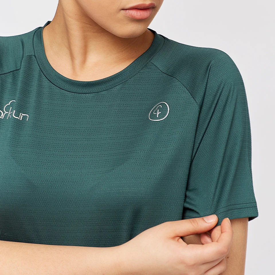 parkrun Milestone Women's T-Shirt 250 - Green - Image 5