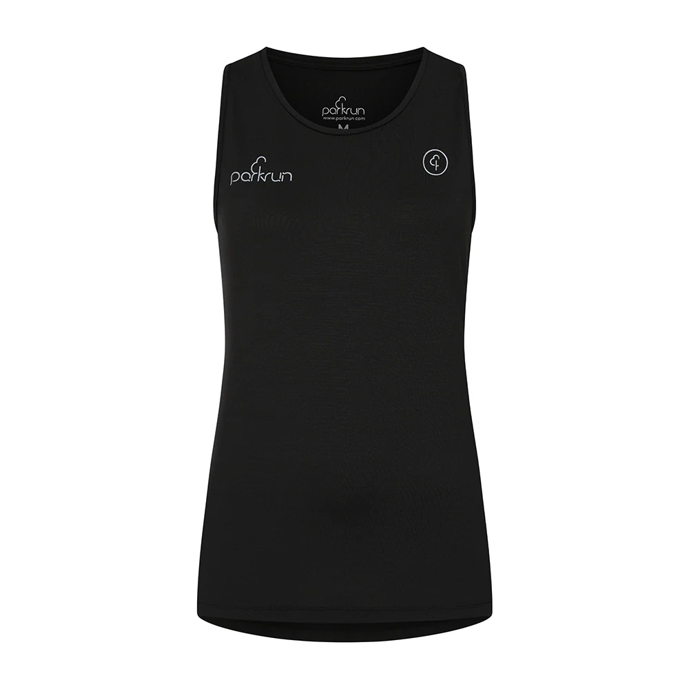 parkrun Milestone Women's Volunteer Singlet 100 - Image 2