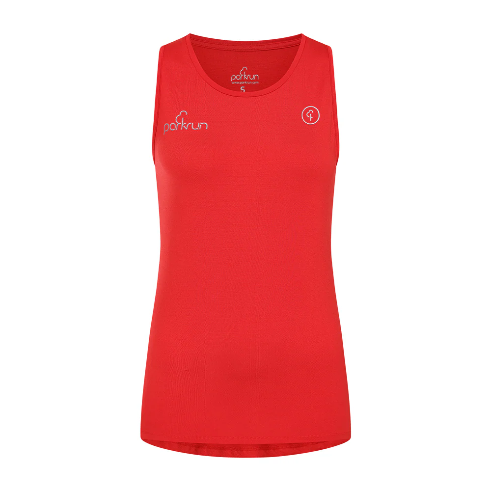 parkrun Milestone Women's Volunteer Singlet 50 - Image 2