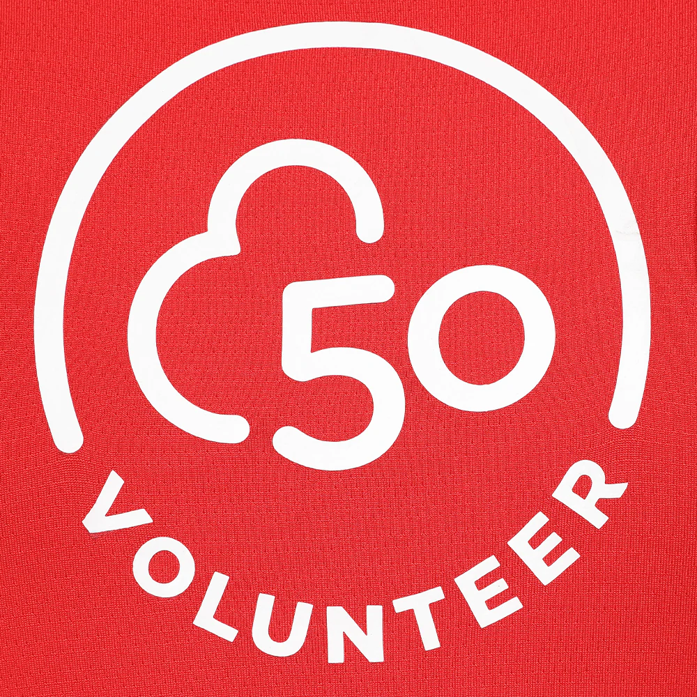 parkrun Milestone Women's Volunteer Singlet 50 - Image 3