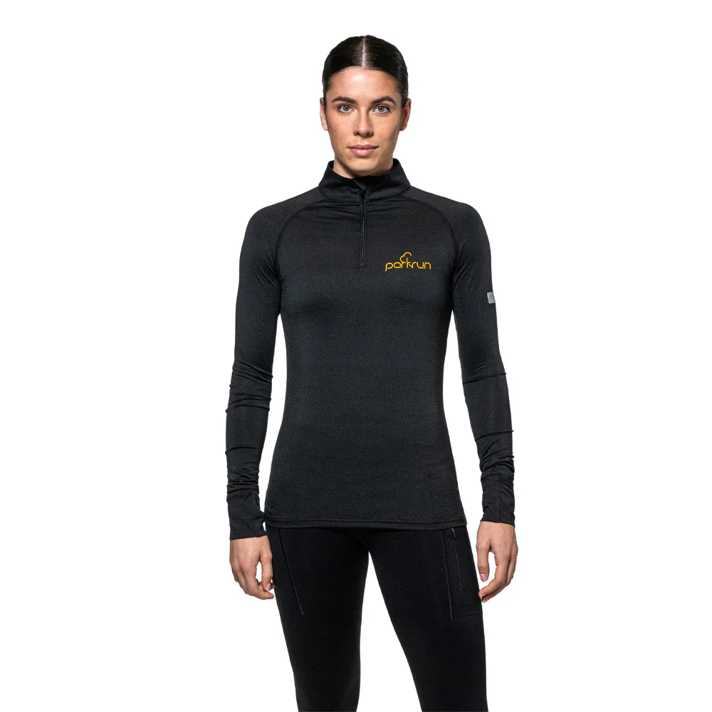 parkrun Women's 1/4 Zip Top