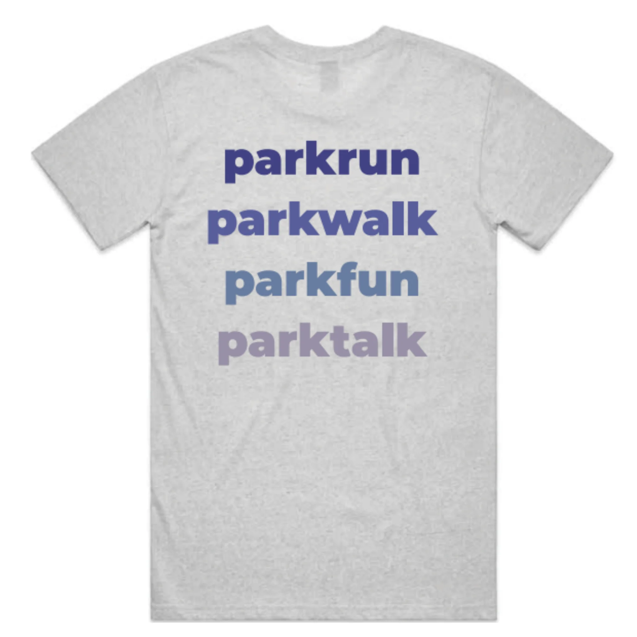 Men's parkrun parkwalk parkfun parktalk - Cotton T-Shirt - Image 3